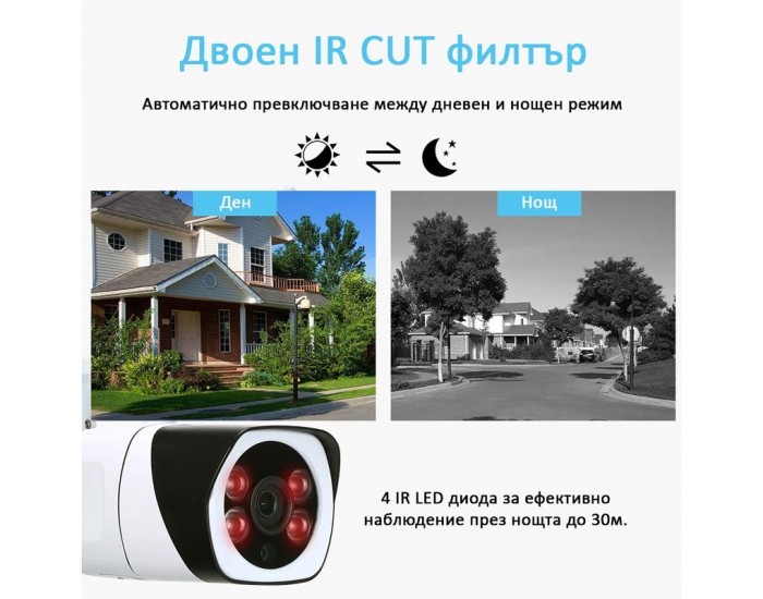 WIFI камера за външен монтаж WIFI камера за външен монтаж