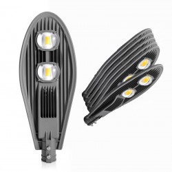 10 броя LED лампи за улично осветление 100W - Декорации