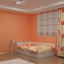 Легло за матрак 120/190 Prista-dst, бял дъб - DST