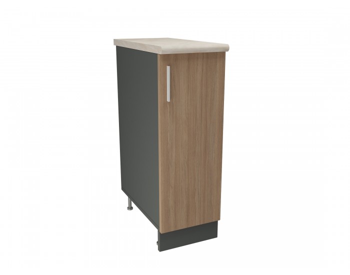 Кухненски модул MK-40 dst, 900/300/600-480, антрацит и дъб амбер Кухненски модул MK-40 dst, 900/300/600-480, антрацит и дъб амбер