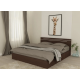 Спалня за матрак 144/190 Kiara-dst, венге