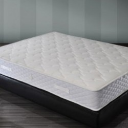 Френско легло с кожа - Тапицирани легла