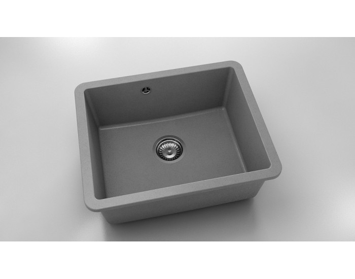 Мивка за долно вграждане Vanguard 221, Fat Granite, 1007 Тъмносив, с включен сифон