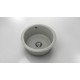 Кръгла мивка Classic 206, Polymer marble, 13 Инокс , с включен сифон
