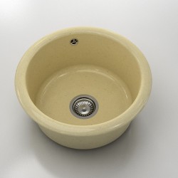 Кръгла мивка Classic 206, Granicite, 232 Sunny Bay,  с включен сифон - Мивки
