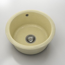Кръгла мивка Classic 206, Granicite, 310 Magnifico,  с включен сифон - Мивки