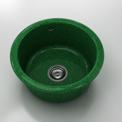 Кръгла мивка Classic 206, Granicite, 920 Granada,  с включен сифон - FAT