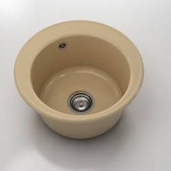 Мивка Classic 220, Polymer marble, 04 Розов оникс, с включен сифон - FAT