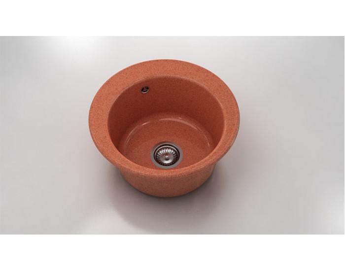 Мивка Classic 220, Graniksit, 239 Dark selmon, с включен сифон