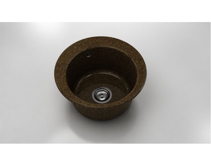 Мивка Classic 220, Graniksit, 349 Sandstone, с включен сифон