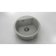 Кръгла мивка Vanguard 223, Polymer marble, 13 Инокс , с включен сифон