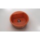 Кръгла мивка Vanguard 223, Polymer marble, 19 Сребрист оранж , с включен сифон