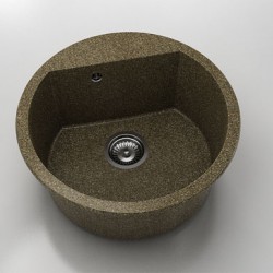 Кръгла мивка Vanguard 223, Granicite, 899 Belogradchik Rocks, с включен сифон - FAT