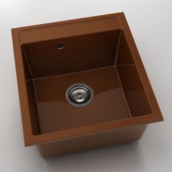 Мивка Vanguard 224, Polymer marble, 07 Азалия, с включен сифон - FAT