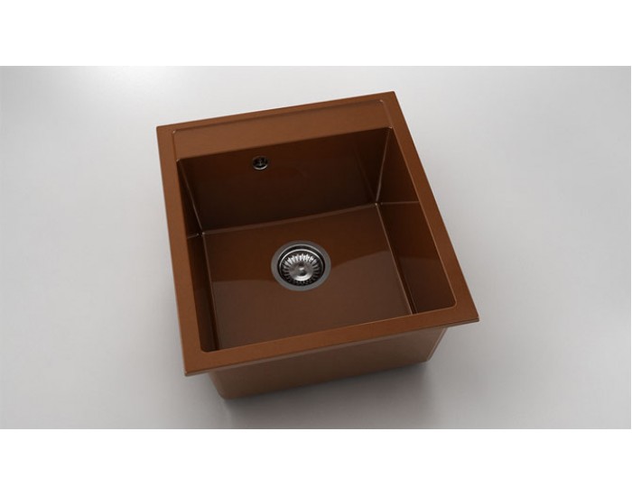 Мивка Vanguard 224, Polymer marble, 07 Азалия, с включен сифон