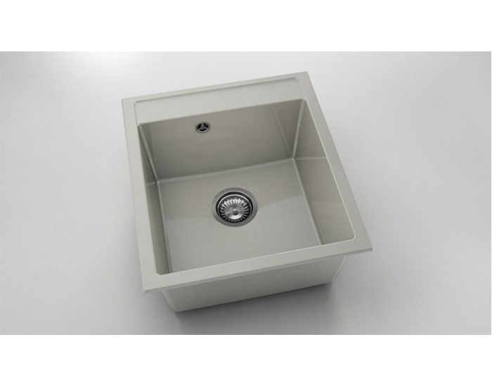 Мивка Vanguard 224, Polymer marble, 11 Сив гранит, с включен сифон