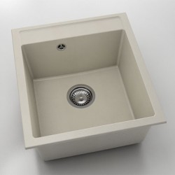 Мивка Vanguard 224, Fat Granite, 1003 Бежов, с включен сифон - FAT