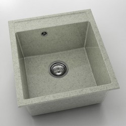 Мивка Vanguard 224, Granicite, 210 Pewter, с включен сифон - FAT