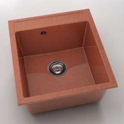 Мивка Vanguard 224, Granicite, 239 Dark selmon, с включен сифон - FAT