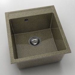 Мивка Vanguard 224, Granicite, 330 Walnut Toffee, с включен сифон - FAT