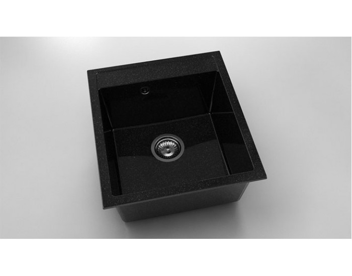 Мивка Vanguard 224, Granicite, 422 Galaxy Black, с включен сифон