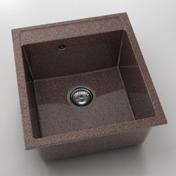 Мивка Vanguard 224, Granicite, 560 Merlot, с включен сифон - FAT