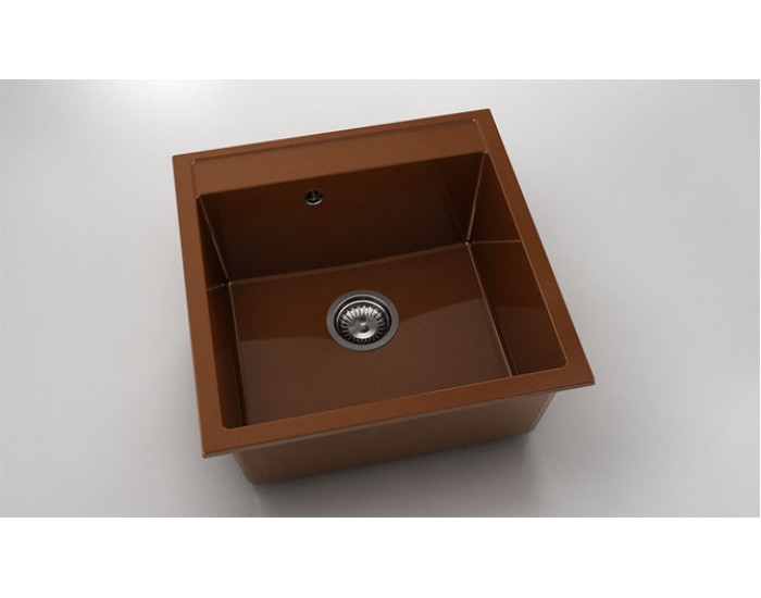 Мивка Vanguard 225, Polymer marble, 07 Азалия, с включен сифон