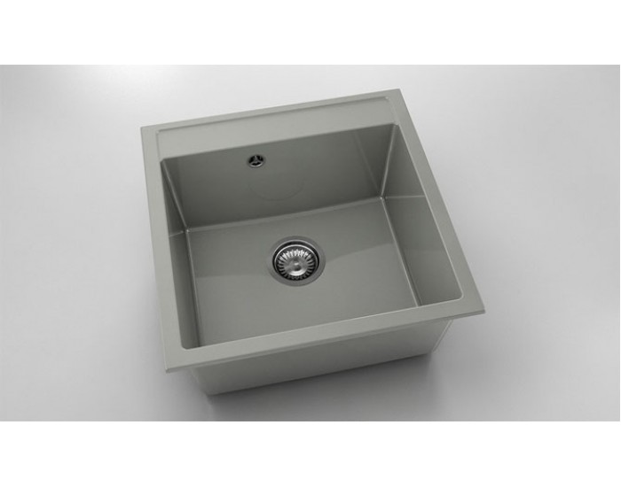 Мивка Vanguard 225, Polymer marble, 13 Инокс, с включен сифон