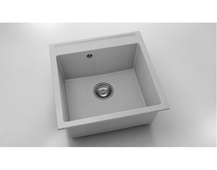 Мивка Vanguard 225, Fat Granite, 1005 Светлосив, с включен сифон