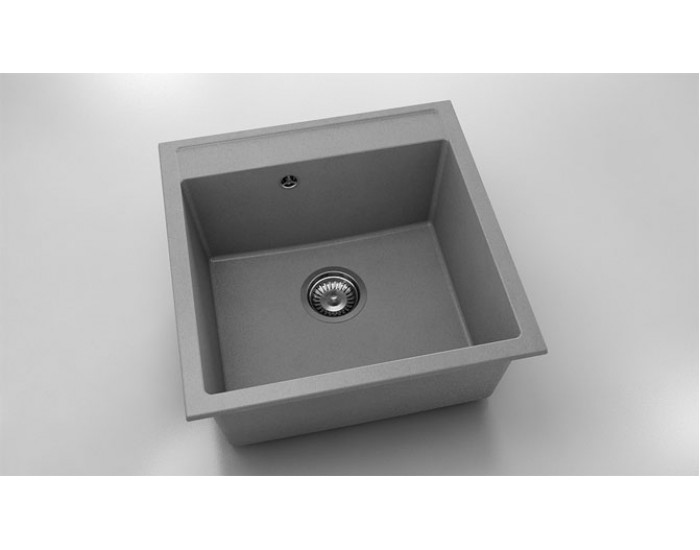 Мивка Vanguard 225, Fat Granite, 1007 Тъмносив, с включен сифон