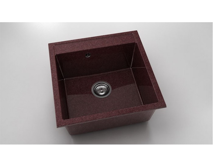 Мивка Vanguard 225, Granicite, 100 Bordo, с включен сифон