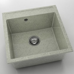 Мивка Vanguard 225, Granicite, 210 Pewter, с включен сифон - FAT