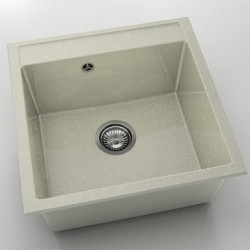 Мивка Vanguard 225, Granicite, 211 Silver Stone, с включен сифон - FAT