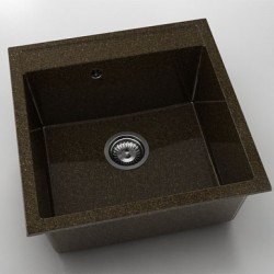 Мивка Vanguard 225, Granicite, 338 Brownie, с включен сифон - FAT