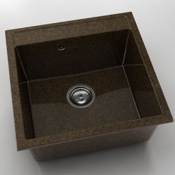 Мивка Vanguard 225, Granicite, 349 Sandstone, с включен сифон - FAT