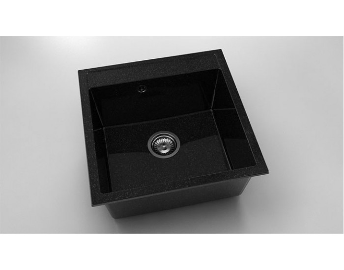 Мивка Vanguard 225, Granicite, 422 Galaxy Black, с включен сифон