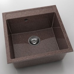 Мивка Vanguard 225, Granicite, 560 Merlot, с включен сифон - FAT