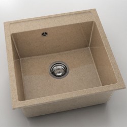 Мивка Vanguard 225, Granicite, 860 Pink pastel, с включен сифон - FAT