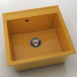 Мивка Vanguard 225, Granicite, 910 Camel, с включен сифон - FAT