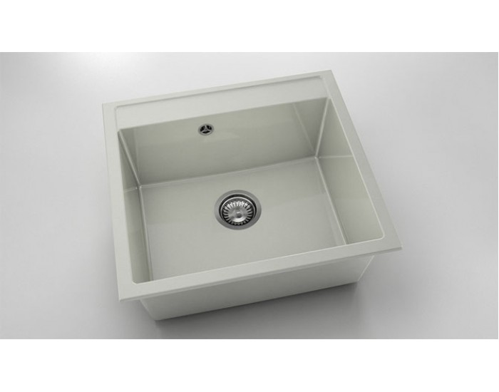 Мивка Vanguard 226, Polymer marble, 02 Полярен гранит, с включен сифон