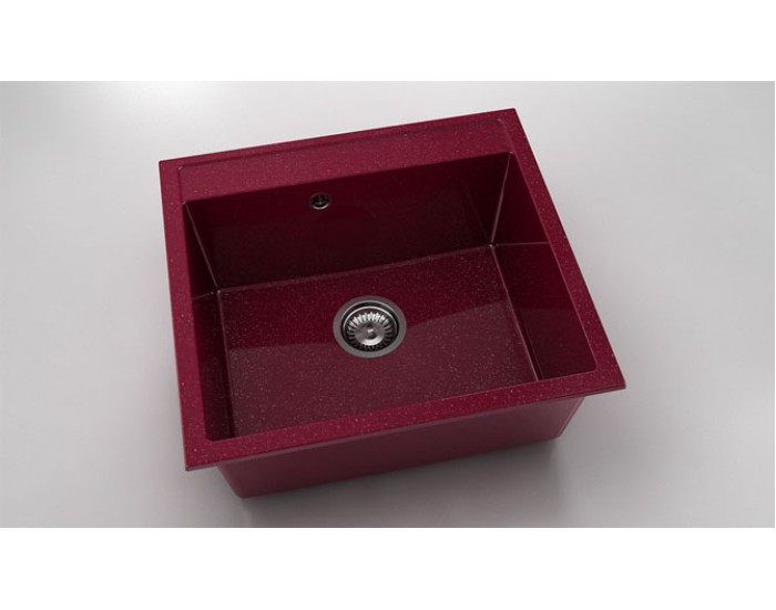 Мивка Vanguard 226, Polymer marble, 20 Сребрист виолет, с включен сифон