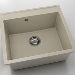 Мивка Vanguard 226, Fat Granite, 1004 Тъмнобежов, с включен сифон - FAT