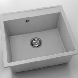 Мивка Vanguard 226, Fat Granite, 1005 Светлосив, с включен сифон - FAT