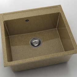 Мивка Vanguard 226, Granicite, 343 White Frappe, с включен сифон - FAT