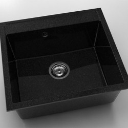 Мивка Vanguard 226, Granicite, 422 Galaxy Black, с включен сифон - FAT