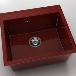 Мивка Vanguard 226, Granicite, 530 Firebrick, с включен сифон - FAT