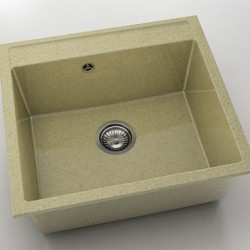 Мивка Vanguard 226, Granicite, 879 Cocoa cream, с включен сифон - FAT