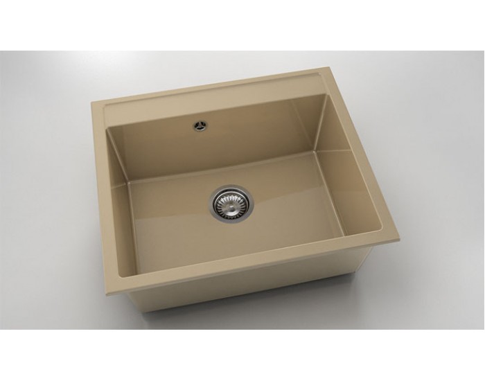 Мивка Vanguard 227, Polymer marble, 04 Розов оникс, с включен сифон