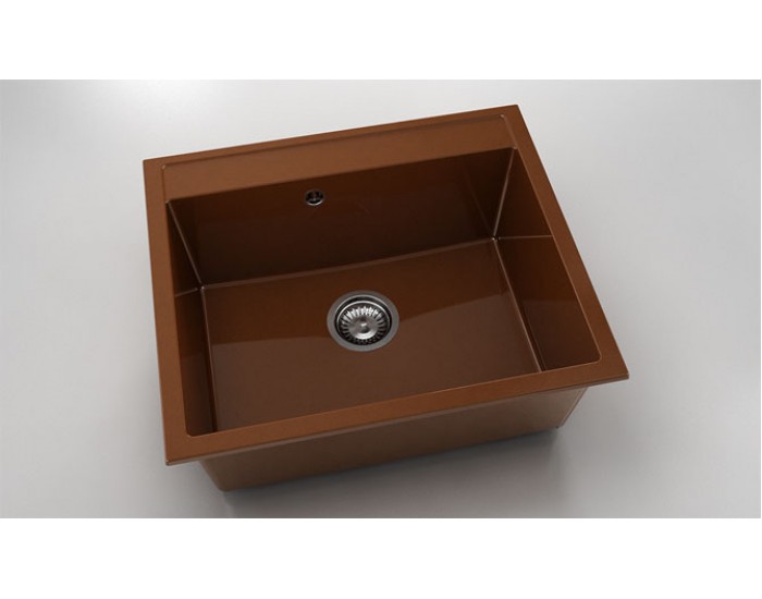 Мивка Vanguard 227, Polymer marble, 07 Азалия, с включен сифон