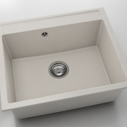 Мивка Vanguard 227, Fat Granite, 1002 Светлобежов, с включен сифон - FAT